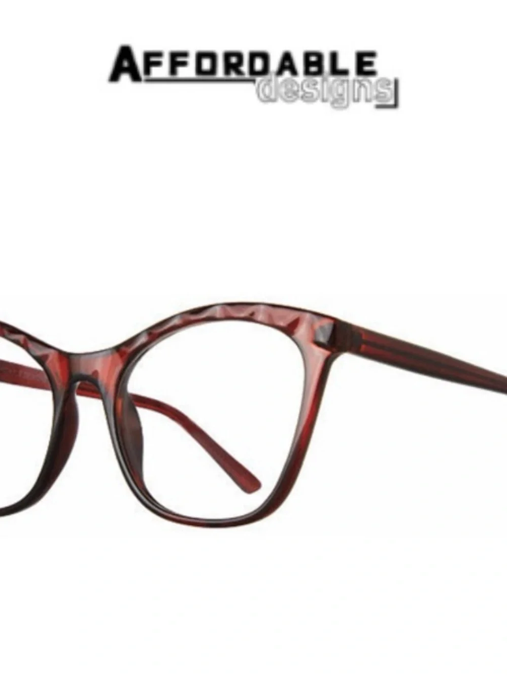 Affordable Design Jewel Brown Women’s Fashion Glasses